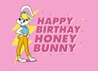 appy birthday honey bunny